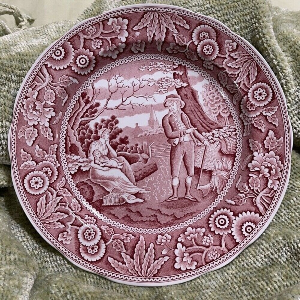 Spode Georgian Series Collection ‘WOODMAN’ Plate - Picture 1 of 9
